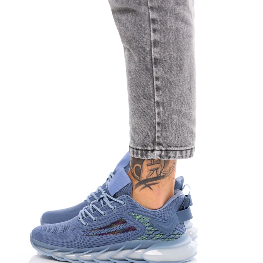 Uomo DORATON Srl | Sebastian - Sneakers Uomo Sportive Blue