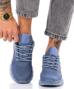 Uomo DORATON Srl | Sebastian - Sneakers Uomo Sportive Blue