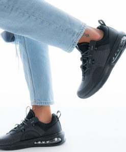 Uomo DORATON Srl | Bazaar Charm - Sneakers Tecniche Uomo Nero