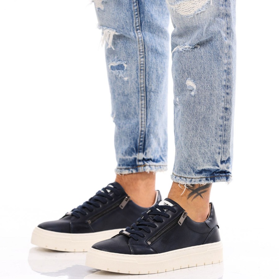 Uomo DORATON Srl | Gael - Sneakers Uomo Navy