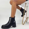 Donna DORATON Srl | Julianna - Stivaletti Donna 6 Cm Nero