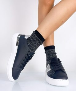 Donna DORATON Srl | Lysandre - Sneakers Donna Tempo Libero Nero