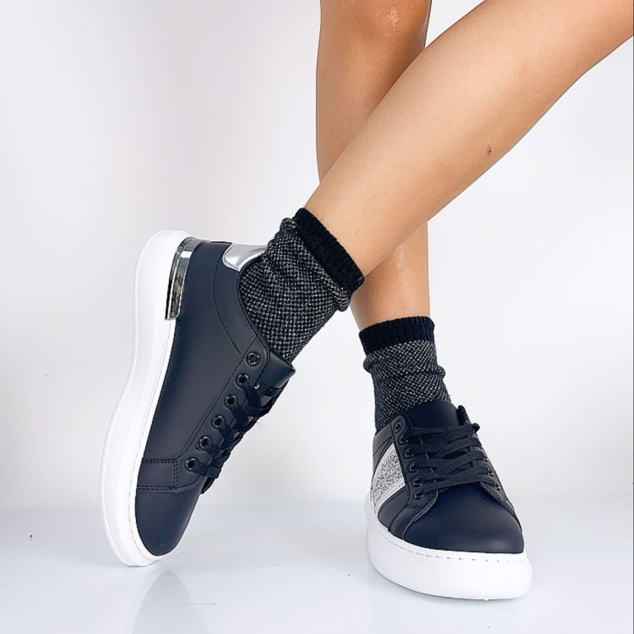 Donna DORATON Srl | Lysandre - Sneakers Donna Tempo Libero Nero