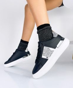 Donna DORATON Srl | Lysandre - Sneakers Donna Tempo Libero Nero