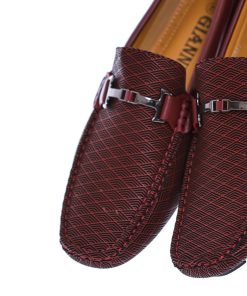 Uomo DORATON Srl | Gianni - Mocassini Uomo Con Sottopiede Soft Bordeaux