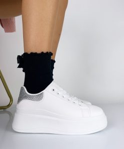 Donna DORATON Srl | Glitch - Sneakers Donna Argento