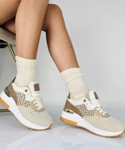 Donna DORATON Srl | Irene - Sneakers Donna Beige