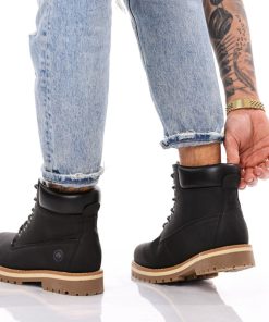 Uomo DORATON Srl | Arn - Boots Uomo Nero