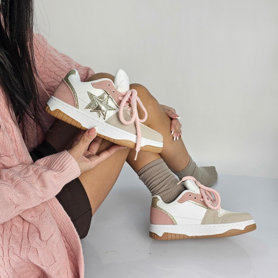 Donna DORATON Srl | Traurig - Sneakers Donna Tempo Libero Rosa