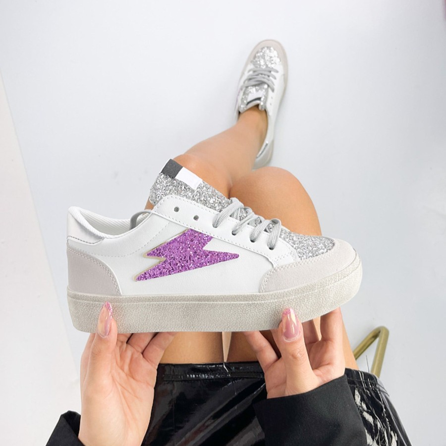 Donna DORATON Srl | Ethel - Sneakers Donna Moda Viola