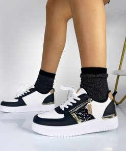 Donna DORATON Srl | Bellatrix - Sneakers Donna Tempo Libero Nero