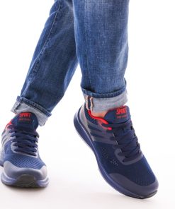 Uomo DORATON Srl | Xidele - Sneakers Uomo Tempo Libero Blu