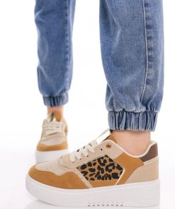 Donna DORATON Srl | Harmony - Sneakers Donna Camel