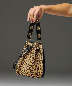 Donna DORATON Srl | Nairobi - Borsa Donna A Mano In Vera Pelle Leopard