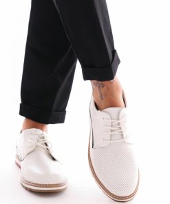 Uomo DORATON Srl | Quattro Passi - Stringate Uomo Eleganti Bianco