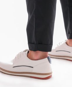 Uomo DORATON Srl | Quattro Passi - Stringate Uomo Eleganti Bianco