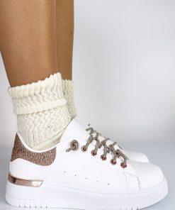 Donna DORATON Srl | Klara - Sneakers Donna Tempo Libero Champagne