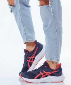 Uomo DORATON Srl | Asics - Jolt 4 - Scarpe Running Uomo Blu/Rosso