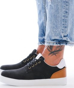 Uomo DORATON Srl | Naban - Sneakers Uomo Casual Nero