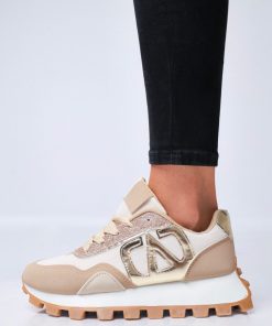 Donna DORATON Srl | Anusca - Sneakers Donna Tempo Libero Khaki