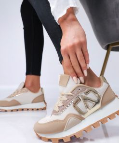 Donna DORATON Srl | Anusca - Sneakers Donna Tempo Libero Khaki