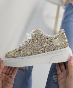 Donna DORATON Srl | Randi - Sneakers Donna Brillanti Oro