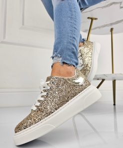 Donna DORATON Srl | Randi - Sneakers Donna Brillanti Oro