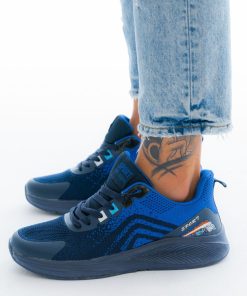 Uomo DORATON Srl | Xidele - Sneakers Uomo Attivit Sportiva Blu